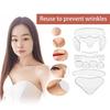 Reusable Silicone Anti-Wrinkle Patch Set: Neck, Forehead, and T-Shaped Breast (11 Pieces)