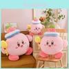 Peluche Kirby Mignonne Avec Remplissage en Coton PP Pour Décoration de Chambre et Cadeaux Personnages Spéciaux Inclus