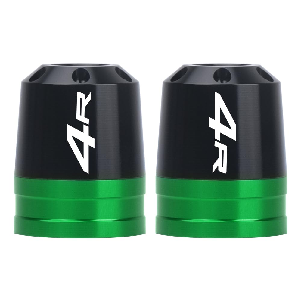MotHeart Motorcykelstyreändsskydd för Ninja ZX-4RR 2023-2024 Ninja ZX-4R 2024-2025 Motorcykelstyre