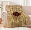 1PC Blanket Marauders Map Vintage Antique Map Flannel Thin Blankets for Home Office Travel Camping Perfect Gifts Four Season Use