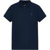 Timberland SS25 Regular Series Embroidered Logo Outdoor Casual Loose Breathable Short Sleeve Polo Shirt Men Polo Shirts Indigo A2EPM-Z02