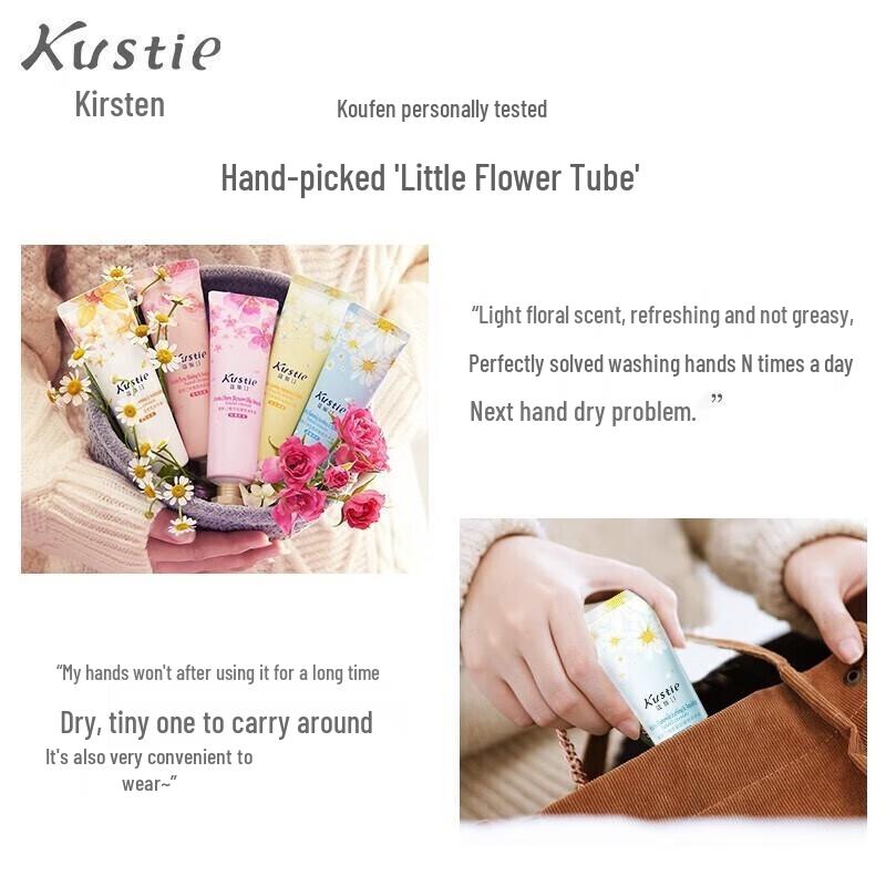 Kustie Sweet Cherry Blossom Hand Cream