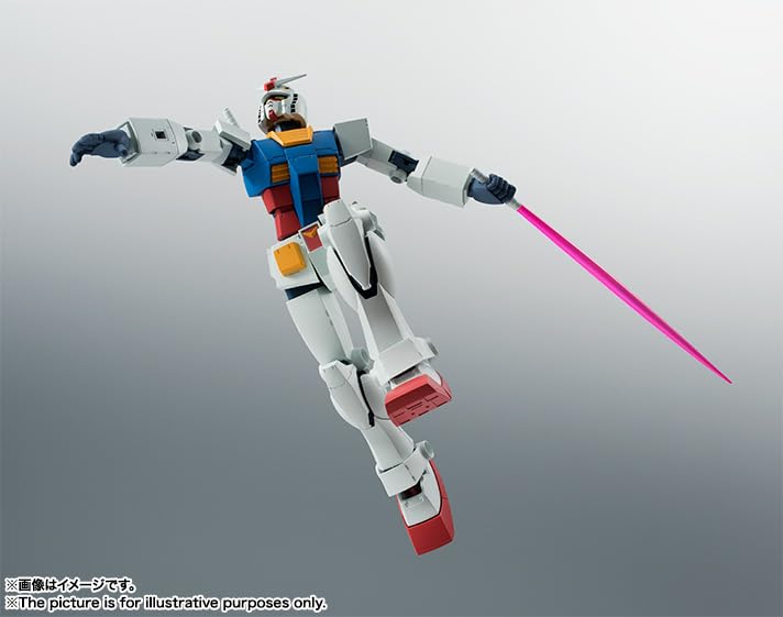 TAMASHII NATIONS ROBOT Spirits Mobile Suit Gundam Gundam 125mm Painted Movable Figure <SIDE MS> RX-78-2 Ver. A.N.I.M.E. (resale Version) Approx.