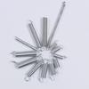 200 Pieces Spring Set with Various Sizes of Metal Tension Compression and Hook Springs In a Plastic Storage Box for DIY Projects