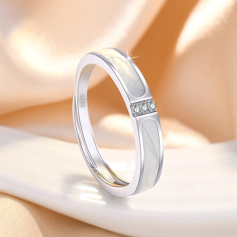 925 Silver Ring Fashion Sparkle AAA Zircon High Quality For Women Rings Wedding Fine Jewelry Accessories Party Gift