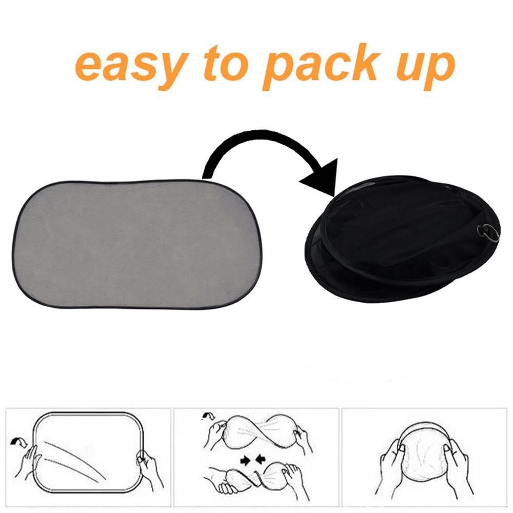New Auto UV Block Protect Car Sunshade Visor Mesh Rear Window Sun Shade Cover