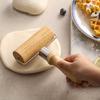 Rouleau à Pâtisserie en Bois – Rouleau à Pâte à Tête Unique avec Poignée Épaisse, Outil de Cuisine pour Pâtisserie pour un Étirage Sans Effort