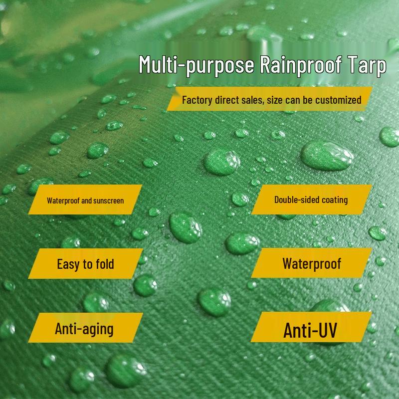 Waterproof Sunshade Tarp 5m X 8m