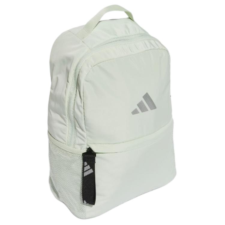 Adidas Recycled Polyester Backpack Regular Women's Linen Green & Metallic Silver IY9846