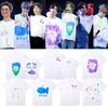 BTS Misma grafitis Concierto Camiseta Kpop Moda Estampada verano Camiseta