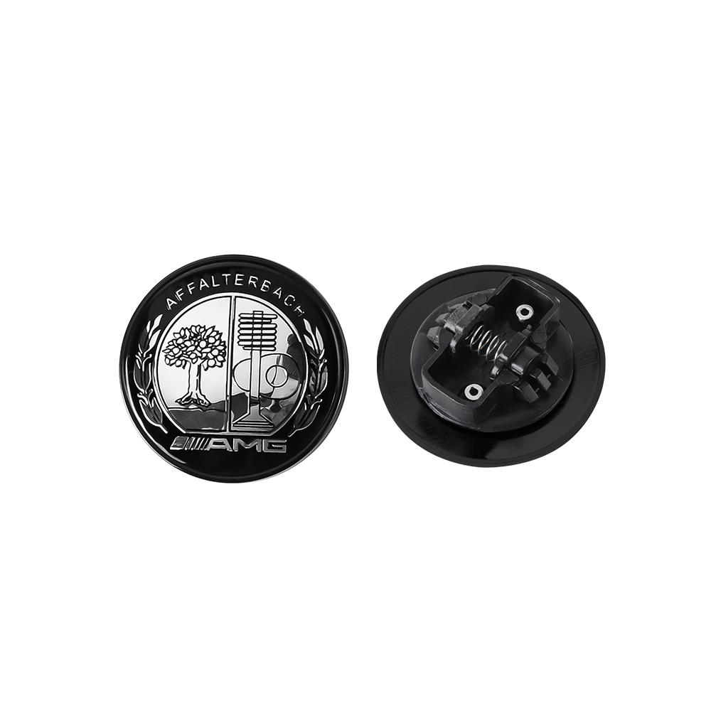57mm Car Hood Logo Badge Replace Accessories For Mercedes Benz AMG W205 W211 W247 W176 W212 W220 W177 W247 W176 CLS CLA CLK GLC BG1