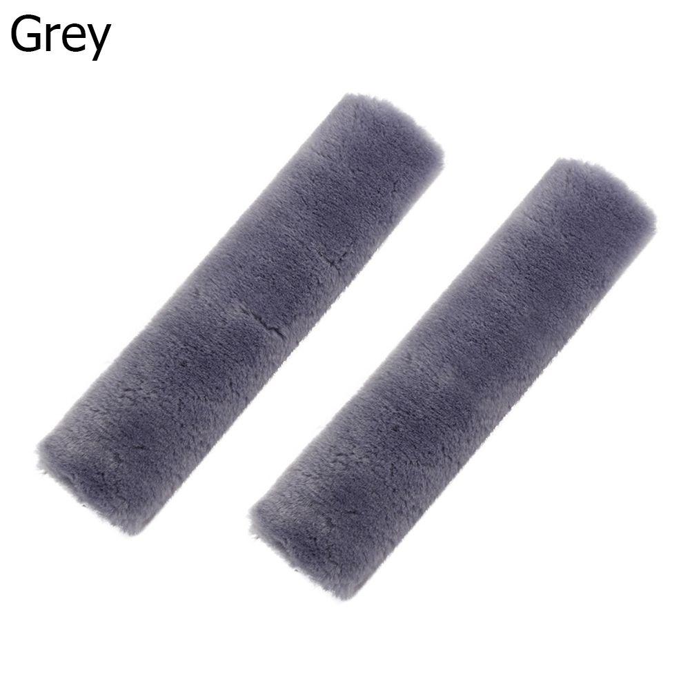 2 Pcs/Set Vehicle Soft Driving Harness Cover Car Seatbelt Shoulder Pad Seat Belt Plush
