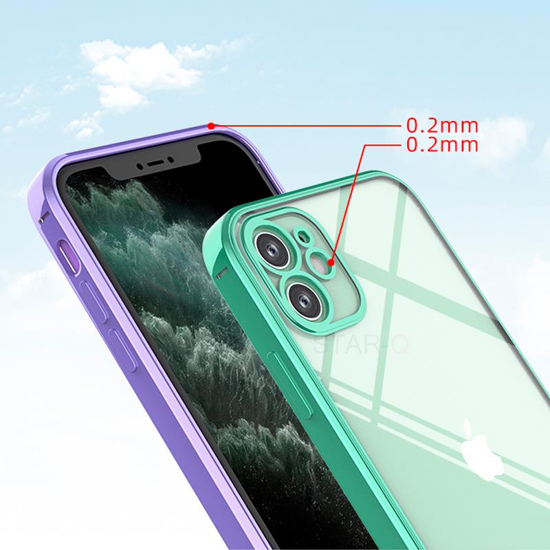 Capa protetora de silicone transparente com revestimento de luxo para Xiaomi Mi 13 Lite 5g Xiomi Mi13 13lite 13pro