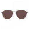 Brown Square Men S SunglaSSeS BoSS 1538 F Sk 06lb 70 57 Ruthenium