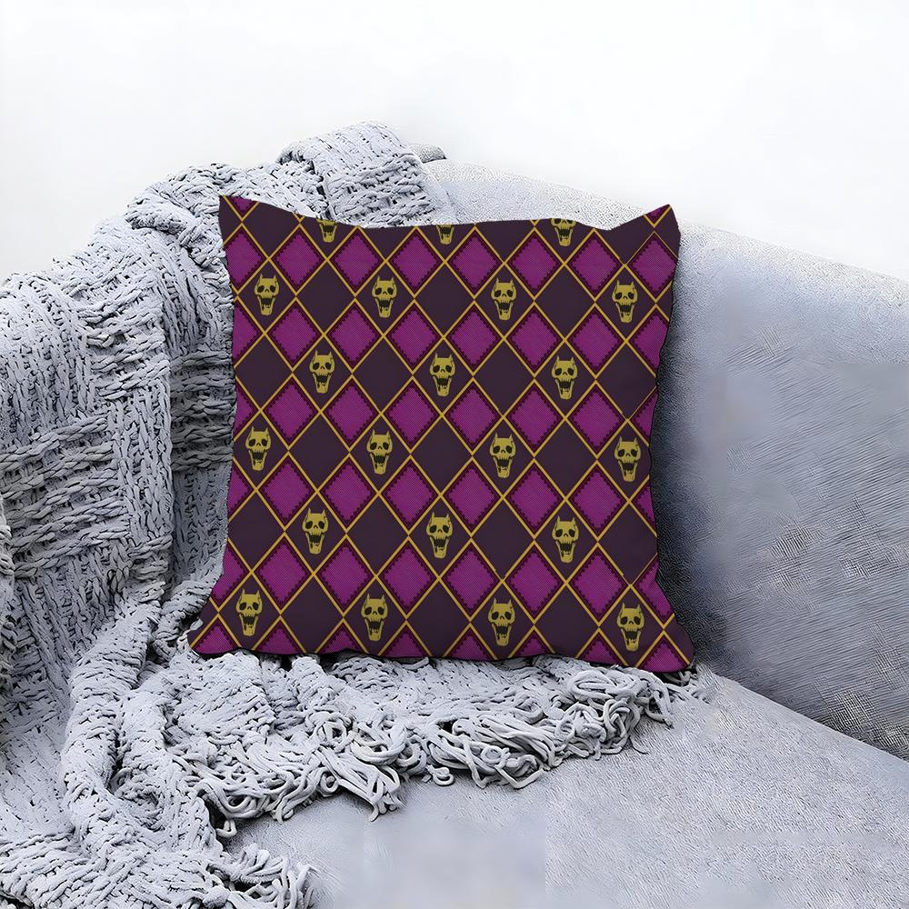 Shiny Diamond Pattern Print Cushion Cover Premium Comfort Reversible Pillow Cove Two In One Design for Any Room  Car Interior