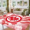 Eintracht Frankfurt Football Design Crystal Velvet Rug Soft Decorative Mat for Bedroom Entrance