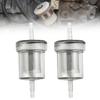 2pcs Diesel In-Line Fuel Filter Kit For Eberspacher Air Heater Diesel Set Air Heater Diesel Set Car Accessories Transparent Cap Fuse Holders1