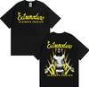 2025 Summer Rock Band EXTREMODURO Tour Cover Tshirt Mens Fashion Retro Cotton Shortsleeved Tshirt Popular Loose Tshirt