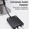 1 set Interfață adaptor audio Compact Transmisie rapidă Dimensiune Plug-and-Play stabilă Placă externă de sunet universală Live