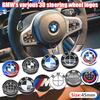 Auto-Emblem Lenkrad-Dekoration Abzeichen Aufkleber Logo Zubehör Für BMW M Logo G80 E84 F48 G01 G11 X1 X2 X3 X4 X5 X6 G07 G86