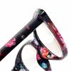 Charm Eyeglasses Full Frame Parents Seniors Reading Glasses Degree Women Fashion Cat Eye Retro +1.0 +2.0+3.0 +4.0
