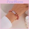 Natural Stone Beads Handmade Geometric Woman Bracelet For Mothers Day Gift