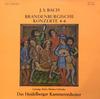 LP Record JOHANN SEBASTIAN BACH - HEIDELBERGE - Brandenburgische Konzerte 4-6 SM91920 Da Camera Germany Classical Used