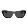 Prada Original Design Quadratische Sonnenbrille Damen Sonnenbrille Schwarz 16K-08Z-SPRB09F-16K08Z
