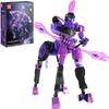 Mold King Technic Constelatory Centaur STEM Babttle Robot Seturi de construcție Jucărie Idei creative Cristal Posable Battle Elemental Universe Mech Mini Robot
