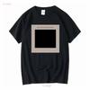 Schopenhauer Minimalist Design Cotton T Shirt for Dedicated Philosophers and Lovers of Philosophy Black Void Vintage Washed