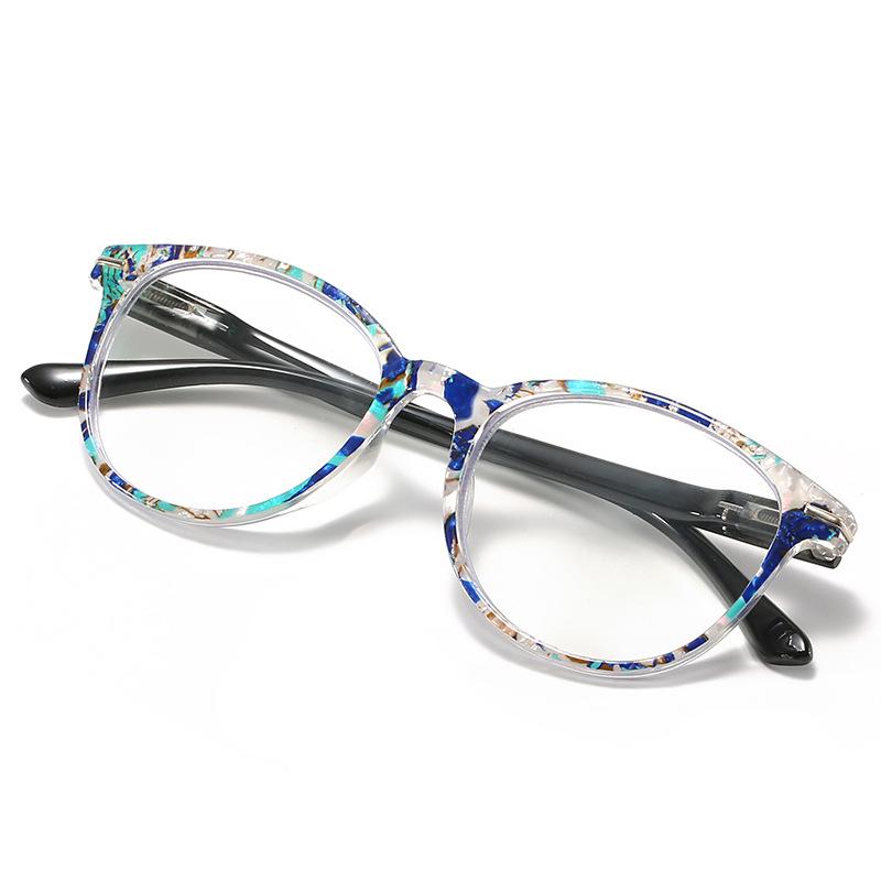 Fashion Anti-Blue Comfortable Reading Glasses Women'S Shell Paper Avant-Garde Reading Glasses