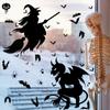 Halloween Giant Ghost Ghost Window Sticker Witch Death Halloween Party Decoration Static Sticker
