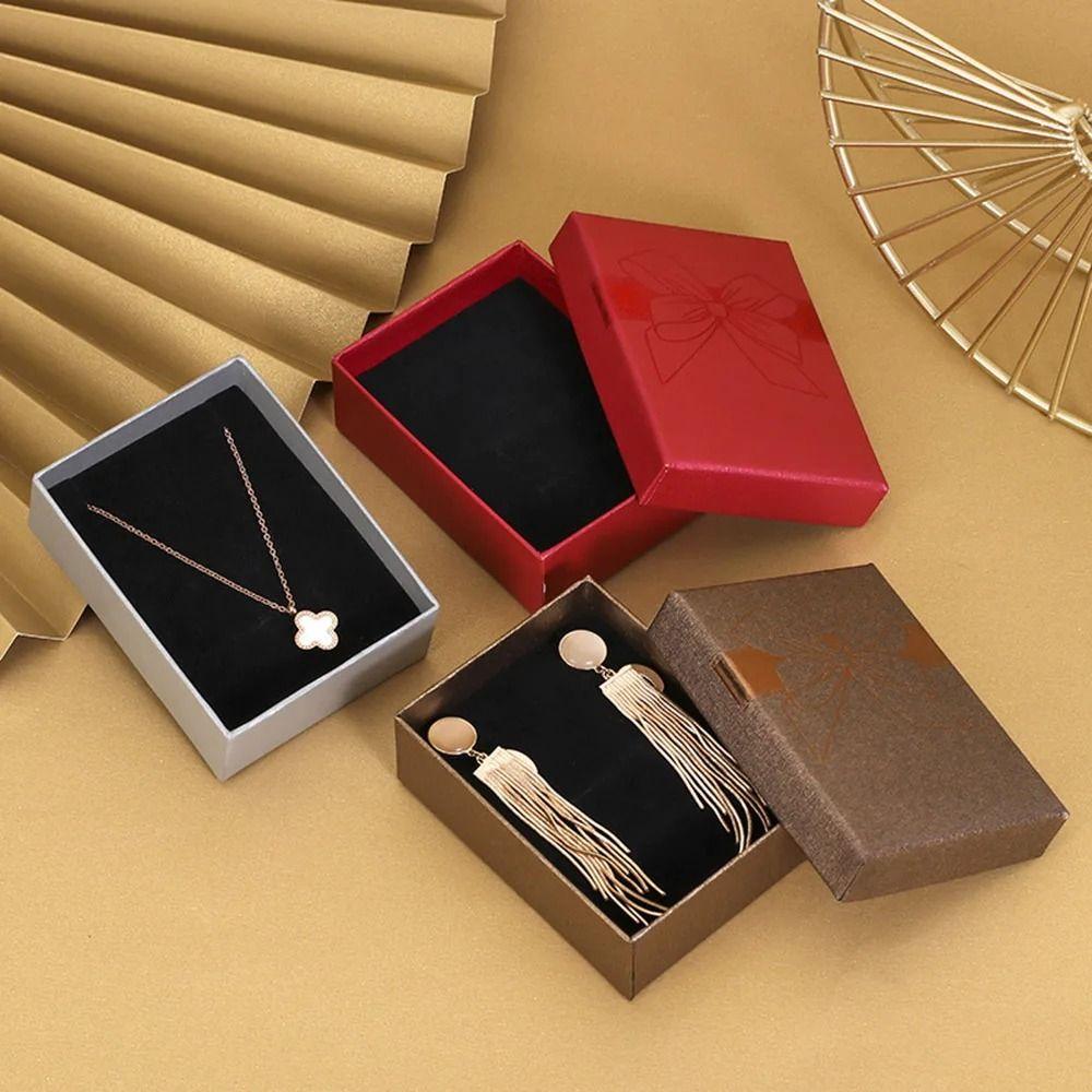 Organizer Box Jewelry Organizer Bow Decoration Jewelry Storage Box Jewelry Storage