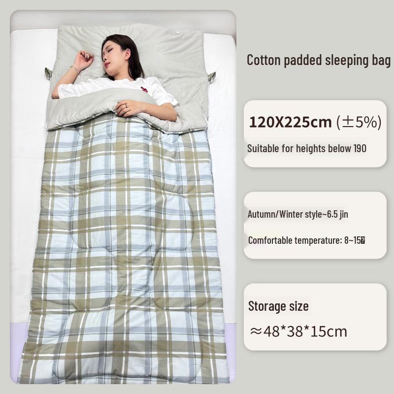 Sac de couchage en pur coton pour adultes - Chaleur et protection contre les taches pour la maison, les voyages, l'hôtel, la voiture et le camping en plein air.