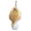 Keychain Pendant Fox Plush Doll Charm Soft Stuffed Key Holder Portable Key Organizer Backpack Bag Accessory