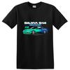 Silvia S14 Break the Limit Graphic T Shirt Cool Car Tee for Drifting Fans