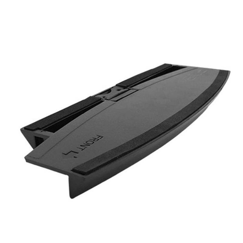 Vertical Stand Holder Hold Dock Plastic Bracket Base For Ps3 Slim Console Black