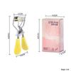 Duckbill Handle Wide-Angle Eyelash Curler - Portable Color Curling Tool