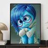 Diamond Painting Inside Out Plush Healing Illustration Diamond Mosaic Cross Stitch Diamond Inlaid Room Decoration Gift