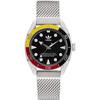 Men's Mesh Band 3 Hand Fashion Watch 43mm AOFH2250,Korean Popular Watches