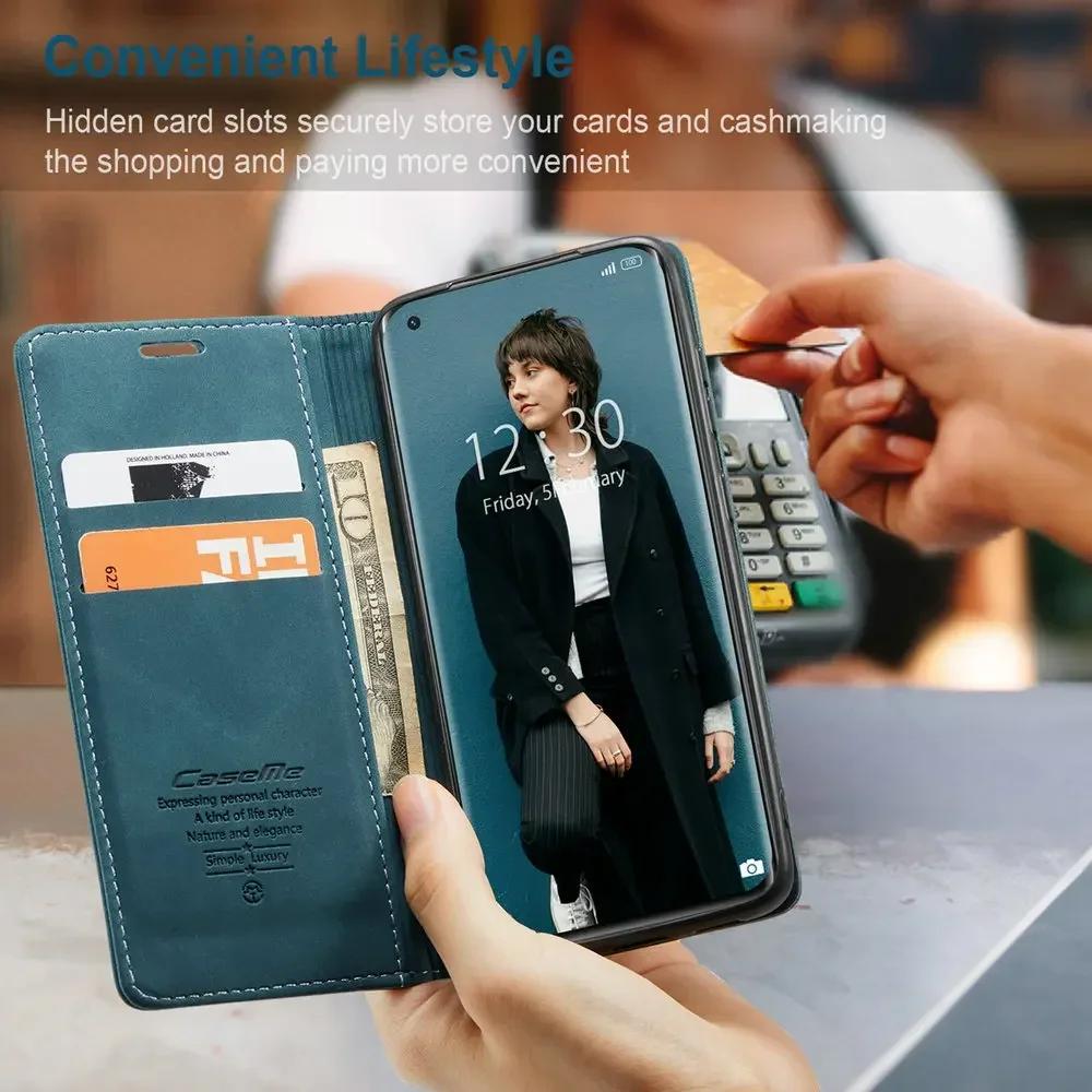 For Xiaomi 11T 11 Lite 13T Pro 12T Flip Case Redmi Note 13 Pro 4G 5G Leather Magnet Book Cover Note 12 Pro Plus 12S T 13 C Funda