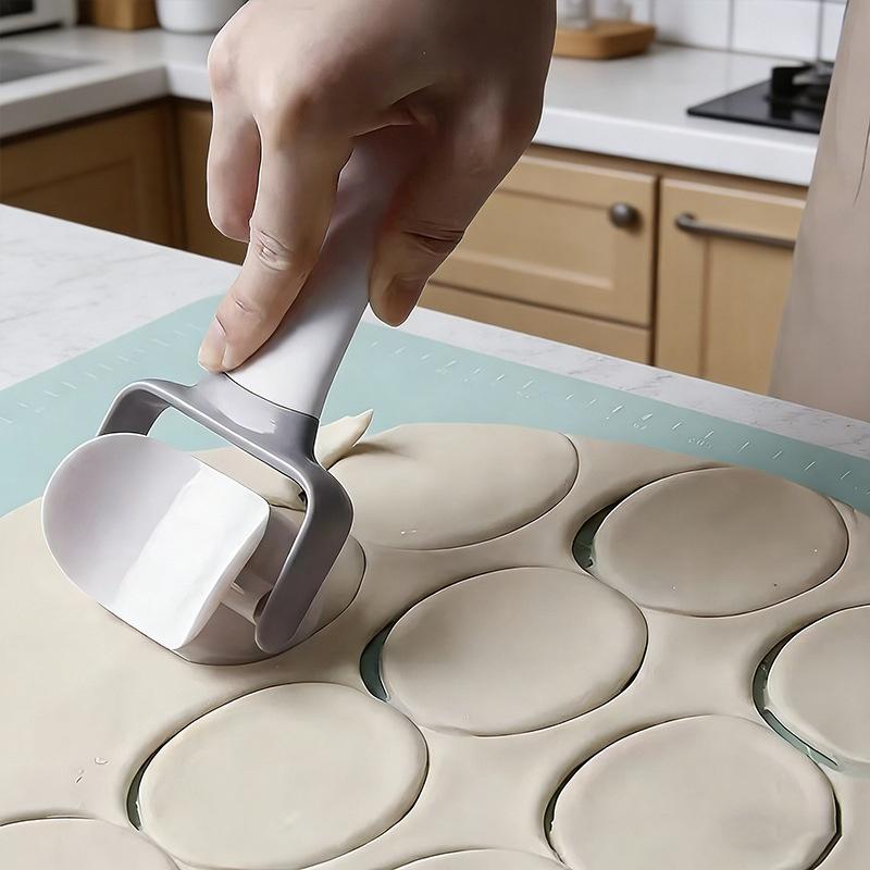 Dumplings Biscuit Pastry Roller Cutter Plastic Cookie Cutter Dough Wheel Cutter For Pizza Pastry Pie Crust Baking Tools Kitchen