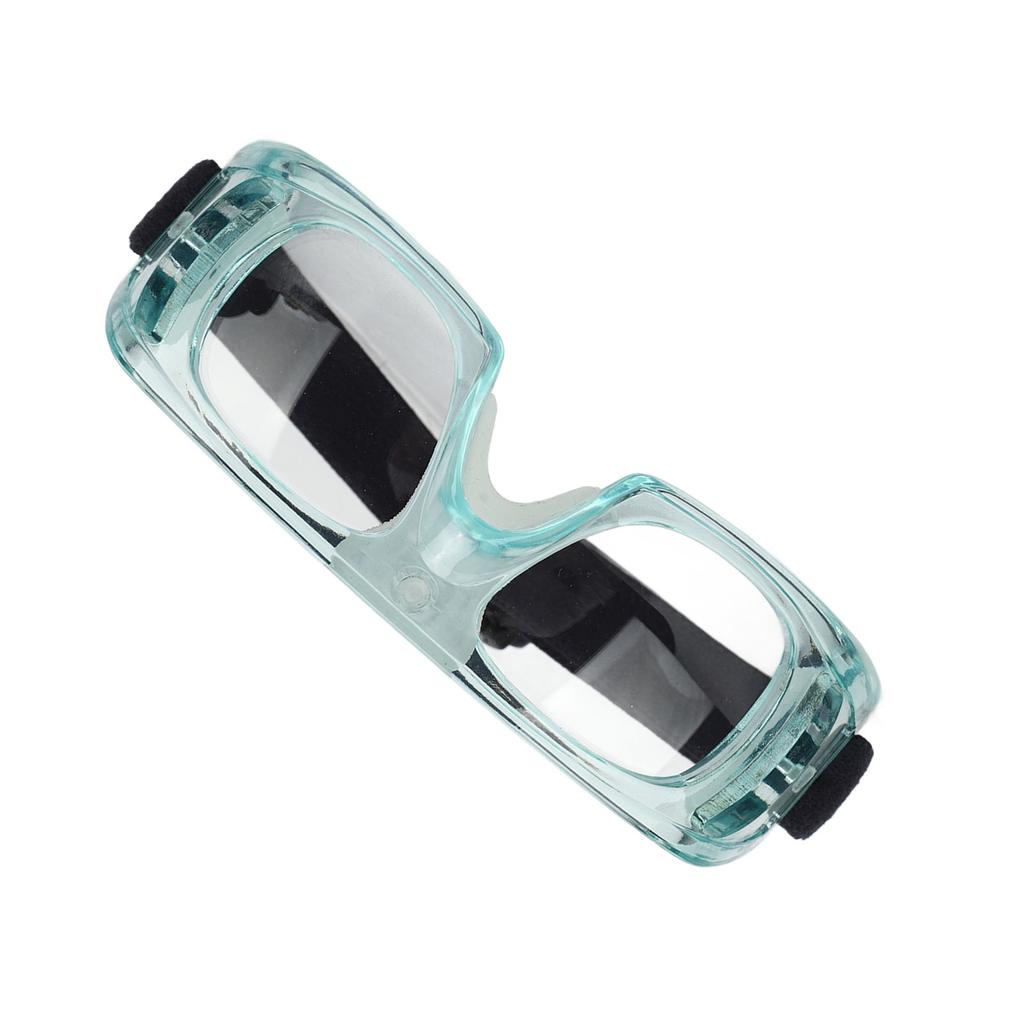Sportbrille   Verstellbares Design Gebogene Passform Rahmen   Resistentes PC-Material Schützende Basketballbrille für Kinder