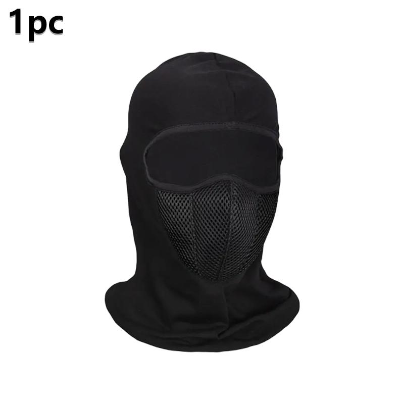 Breathable Balaclava Motorcycle Full Face Mask Motorbike Cycling Bike Mask Motocross Helmet Hood Moto Riding Neck Face Mask