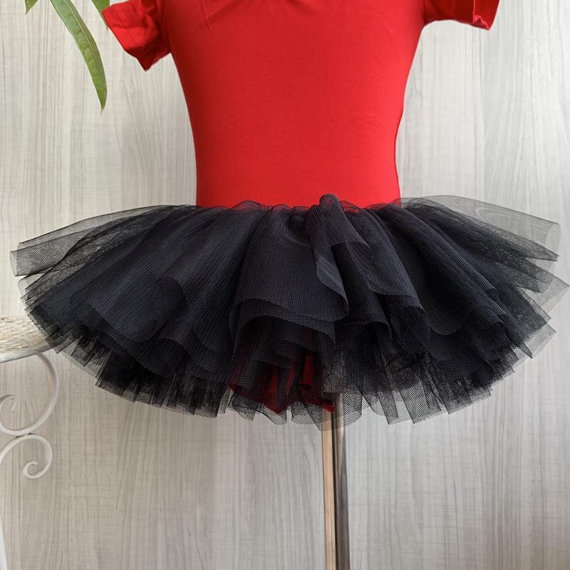 Zeslaagse Dansrok voor Kinderen - Zachte Tule Prinsessen Tutu