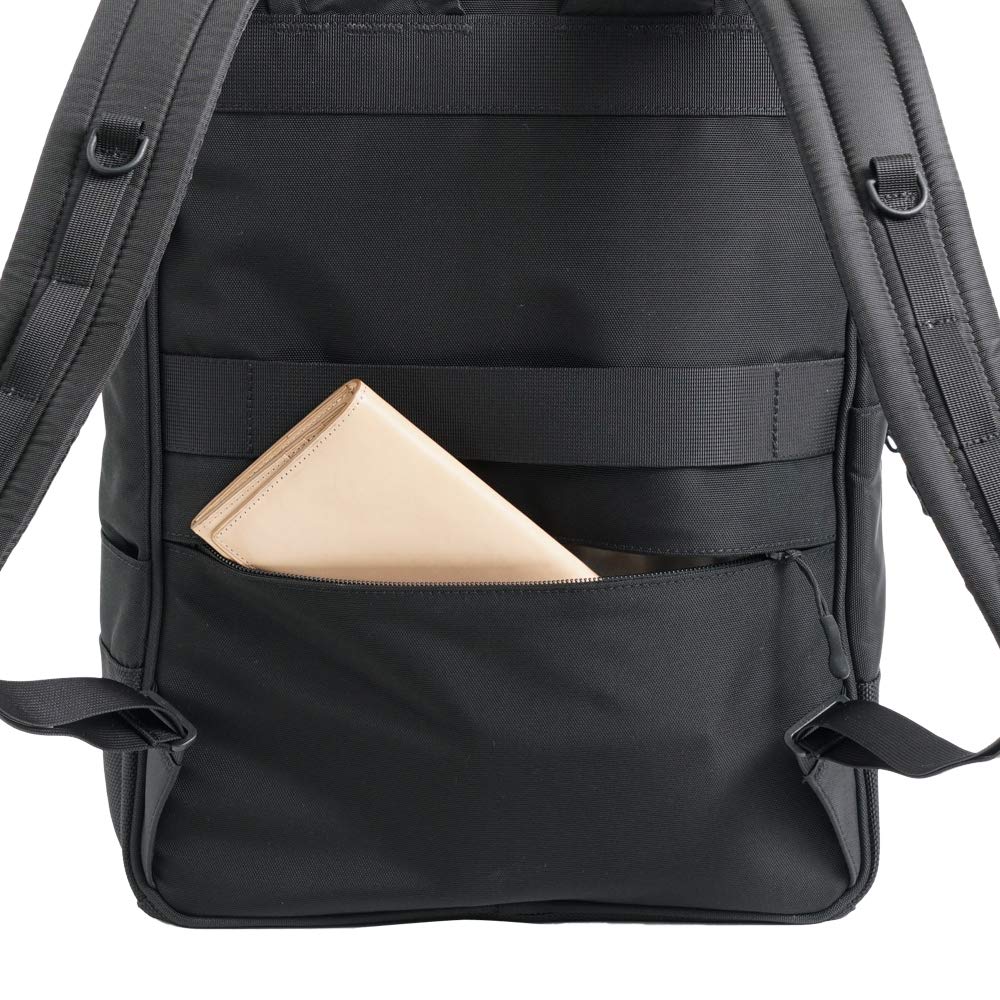 5416BK City Well Organized Est 2 [Manhattan Passage] Rucksack, (Schwarz)