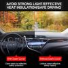 Dashboard Cover Fit For Toyota Sienna 2011 2012 2013 2014 Dash Cover Mat(Premium Carpet,Black)