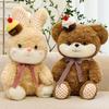 Plüsch-Hasenbär-Spielzeug mit PP-Baumwollfüllung für Kinder, Mädchen, Jungen, Geschenk