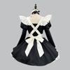 Japanisches Anime Cosplay Dienstmädchen Kostüm Mit Spitzenrüsche Ballonärmeln Für Halloween Und Conventions