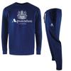 Aquascutum Męski Zestaw Dresowy z Okrągłym Dekoltem i Logo London